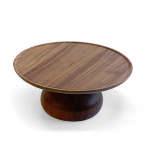 Kakefat/stettefat M Ø:320 H:136mm Valnøtt 